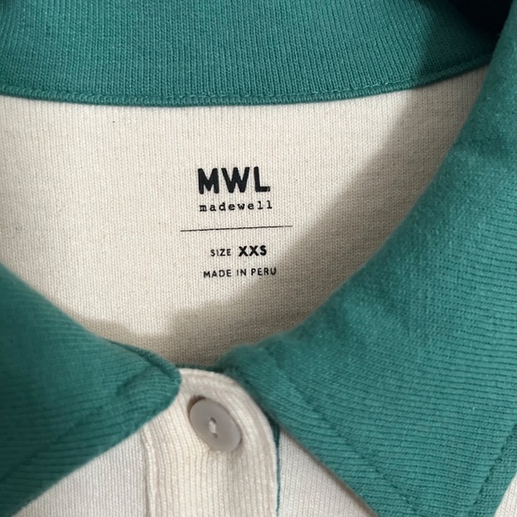 Madewell | Striped Rugby Polo Shirt - Picture 4 of 10